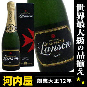 希望小売価格 5,250円 (税込) ランソン ブラックラベル ブリュット 750ml 化粧箱付 kawahc