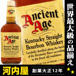 エンシェント エイジ 750ml 40度 エイシェント エージ ケンタッキーストレートバーボンウイスキー Ancient Age Kentucky Straight Bourbon Whiskey アメリカ米国ケンタッキー州