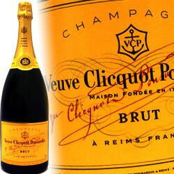 ヴーヴクリコ ポンサルダン ブリュット イエローラベル マグナムボトル 1500ml 正規品 シャンパン VEUVE CLICQUOT YELLOW LABEL BRUT wine champagne 景気よくホンモノの手に入りにくいシャンパーニュで乾杯！kawahc