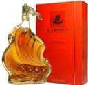 ラーセン ハンドメイドグラス シップ 700ml 40度 箱付 (Larsen Gold Decorated Glass Viking Ship Fine Champagne Cognac) ラーセン ハンド メイド グラス シップ ブランデー コニャック kawahc