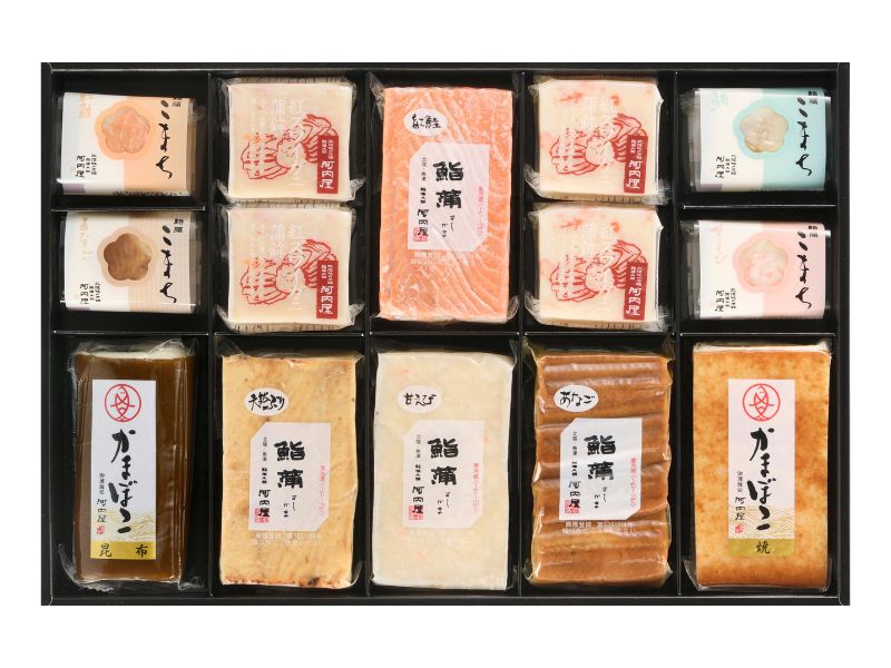 【いろいろ(に)セット】かまぼこ 河内屋 富山 蒲鉾 かまぼこセット 詰め合わせ ギフト 昆布巻 食べ比べ 高級 送料無料 お取り寄せグルメ プレゼント 初節句 内祝い お祝い お返し 母の日 父の日 敬老の日 お歳暮 惣菜 老舗 おつまみ 惣菜ギフト 2025 練り物