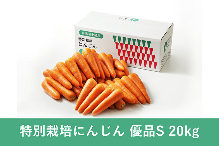 【常温便送料無料】北海道産 洗いにんじん 優品 Sサイズ 20kg【人参ジュース等に!!】【ちょっと訳あり】