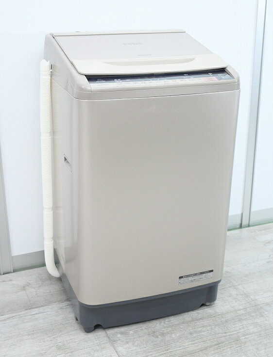 日立製/2017年式/10kg/全自動洗濯機/BW-V100A