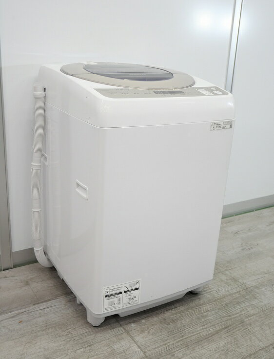 シャープ製/2020年式/9kg/全自動洗濯機/ES-KSV9E-N 2