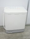 【展示品】ヤマダ製/2023年式/5.5kg/二槽式電気洗濯機/YWM-TD55L