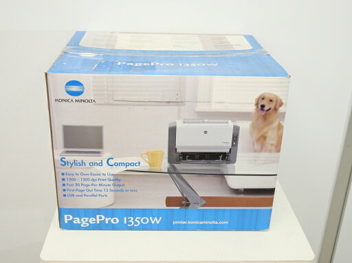 【未使用品】コニカミノルタ製/モノクロレーザープリンター/PagePro1350W 【未使用品】コニカミノルタ製/モノクロレーザープリンター/PagePro1350W