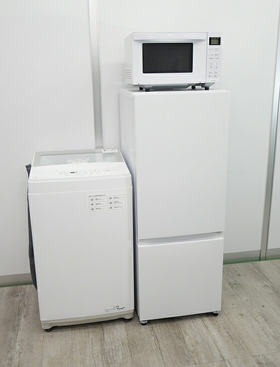 TAG label製,ニトリ製/22年式/162L,6kg/中古家電3点セット