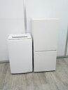 アクア製/19年,22年式/168L,6kg/中古家電2点セット