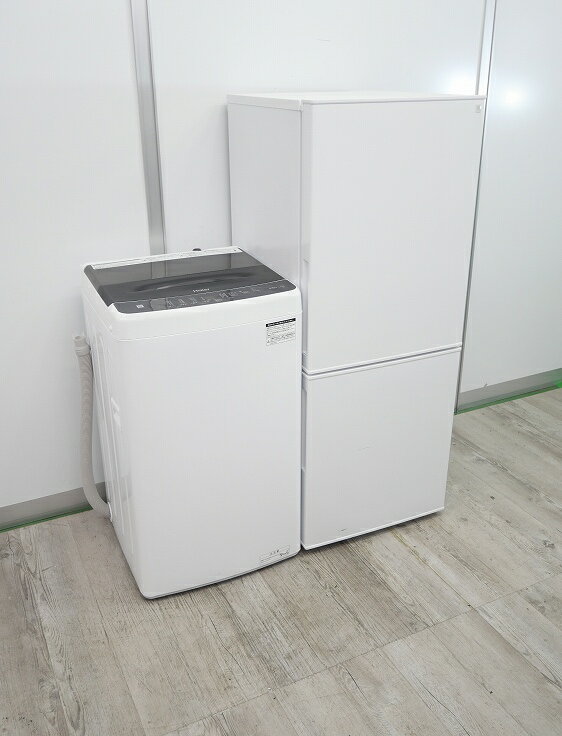 ニトリ製,Haier製/22年式/140L,4.5kg/中古家電2点セット
