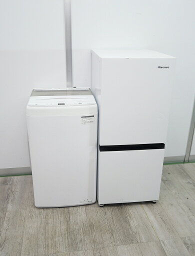 Hisense製,Haier製/22年,22年式/135L,4.5kg/中古家電2点セット Hisense製,Haier製/22年,22年式/135L,4.5kg/中古家電2点セット