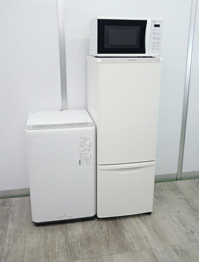 Panasonic製/21年,23年式/168L,6kg/中古家電3点セット Panasonic製/21年,23年式/168L,6kg/中古家電3点セット