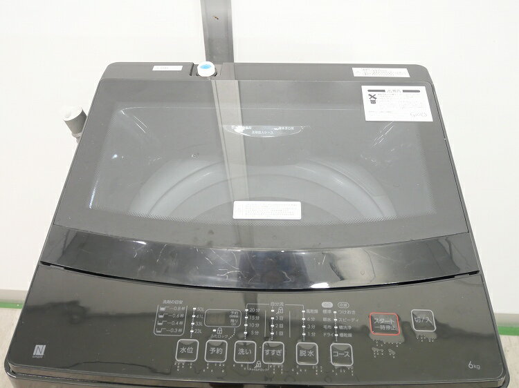 ニトリ製/2022年式/6kg/全自動洗濯機/NTR60BKN