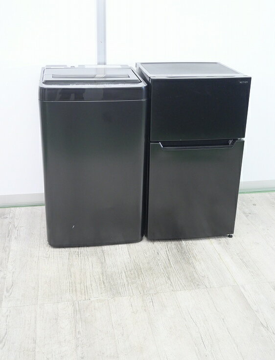 ヤマダ製,ヤマダ製/23年,24年式/87L,5.5kg/中古家電2点セット