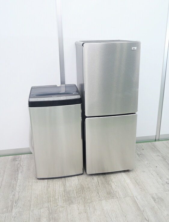 Haier製/22年,20年式/148L,5.5kg/中古家電2点セット