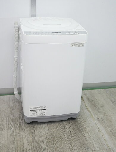 シャープ製/2020年式/7.0kg/全自動洗濯機/ES-GE7D-W シャープ製/2020年式/7.0kg/全自動洗濯機/ES-GE7D-W