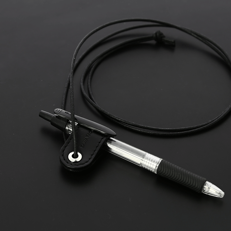 本革ペンストラップ　イタリア・ラペルラアズーラ社又はテンペスティ社製皮革使用　ベジタブルタンニン皮革