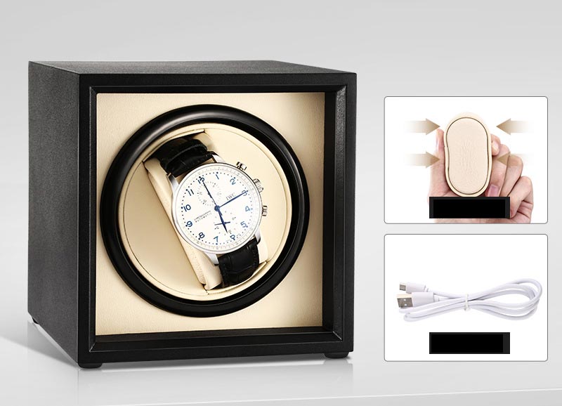 時計収納ワインディングマシーン 収納家具 自動巻き時計専用 電動振動装置 巻き上げ機 静音設計 腕時計収納ケース 簡単操作 見せる収納 コンパクト 時計 ケース ボックス