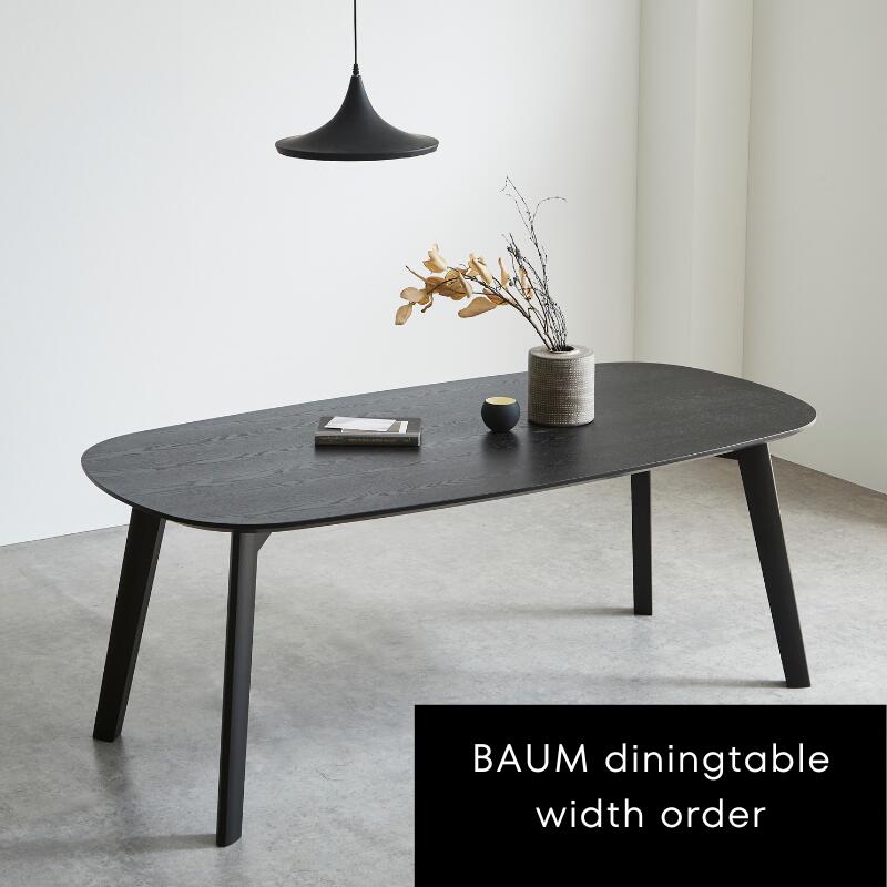 BAUMダイニングテーブル単品（幅オーダー専用ぺージ）