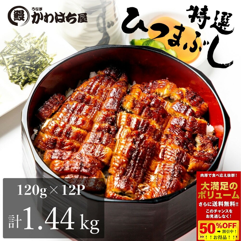 ひつまぶし12人前 ポイント15倍バック中40％OFF割引中小分け 120g×12パック炊き込みご飯 チラシ寿し ウナギ 鰻 蒲焼 ギフト箱 冷凍 送料 グルメ 美味しいから 蒲焼 お祝いお返し ギフト 誕生プレゼント 定期便 土用丑の日 秋グルメ 大容量