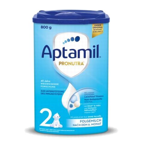 楽天かわいいグローバル【送料無料】Aptamil アプタミル Pronutra 粉ミルク Step2 6ヶ月〜 800g ステップ2 海外通販