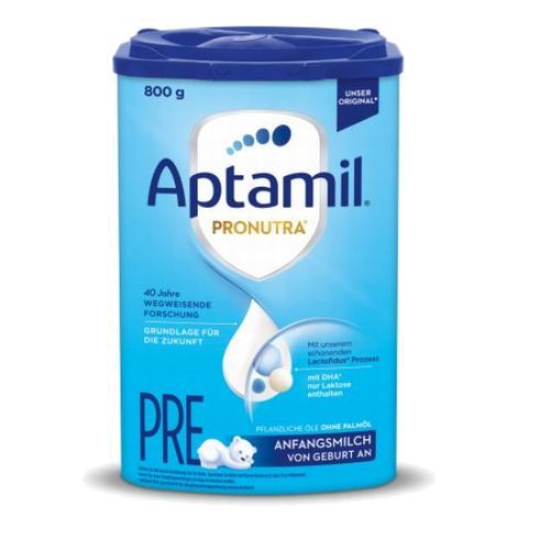 楽天かわいいグローバル【送料無料】Aptamil アプタミル Pronutra 粉ミルク Pre 0ヶ月〜 800g 海外通販