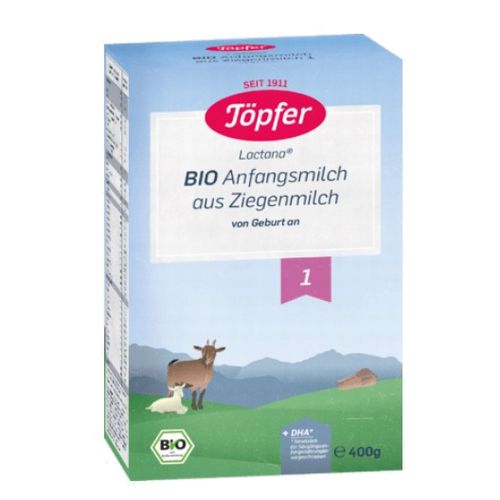 【送料無料】4個 x 400g Toepfer トップファー オーガニック ヤギ 粉ミルク ステップ1 0ヶ月〜 海外通販 【送料無料】4個 x 400g Toepfer トップファー オーガニック ヤギ 粉ミルク ステップ1 0ヶ月〜 海外通販