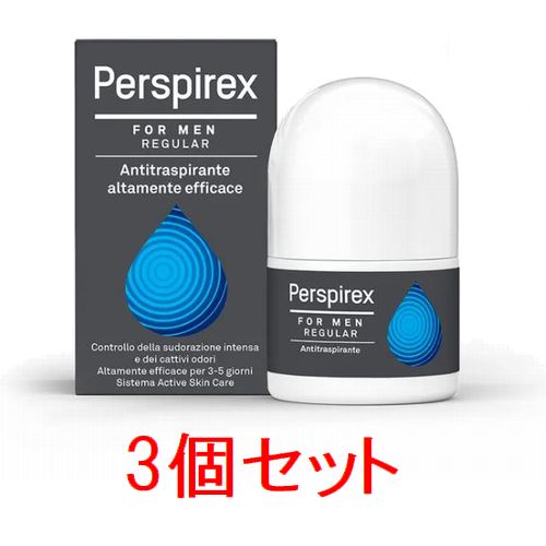 ̵Perspirex For Men ѡԥå  쥮顼 20ml x 3ĥå 