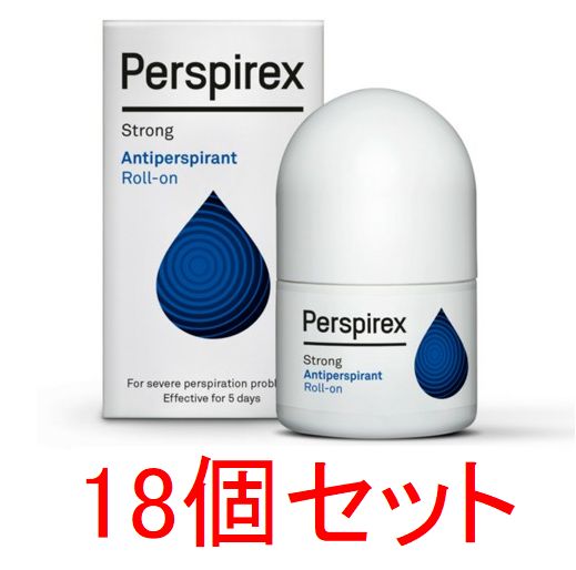 【送料無料】Perspirex パースピレックス ストロング 20ml x 18個セット 海外通販