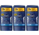 【送料無料】NIVEA MEN ニベア メン fresh active フレッシュ アクティブ デオドラント スティックタイプ 50ml x 3個セット 48時...