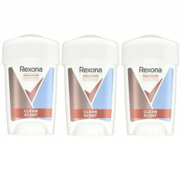 【送料無料】Rexona レクソーナ マキシマムプロテクション デオドラント クリーンセント 45ml x 3個セット 海外通販