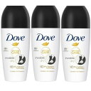 【送料無料】Dove ダブ インビジブル ドライ Advanced Care Invisible Dry ロールオン デオドラント 48時間 50ml x 3個セット 海外通販