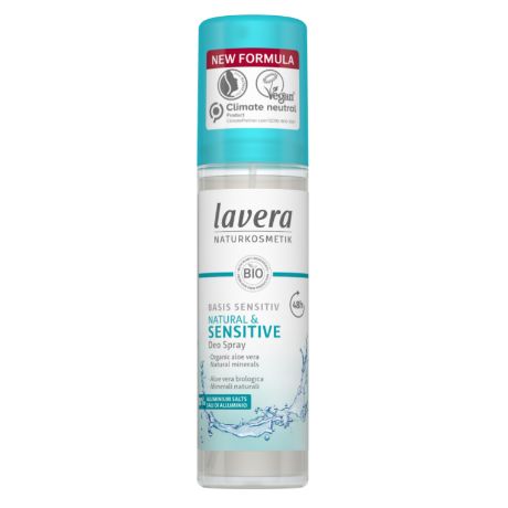 【送料無料】Lavera ラヴェーラ デオ スプレー ベースセンシティブ ナチュラル＆センシティブ 75ml 海外通販