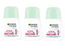 【送料無料】3個セット Garnier ガルニエ ミネラル ACTION CONTROL アクション コントロール ロールオン デオドラント 72h 50ml ...