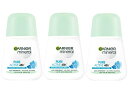 【送料無料】3個セット Garnier ガルニエ ミネラル PURE ACTIVE ロールオン デオドラント 48h 50ml 海外通販