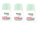 【送料無料】3個セット Garnier ガルニエ ミネラル Magnesium Ultra Dry ロールオン デオドラント 72h 50ml 海外通販