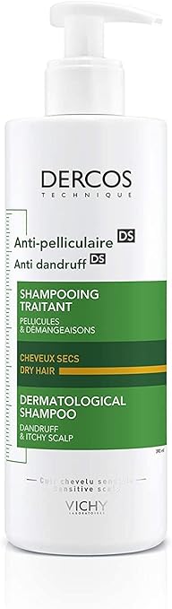 Vichy Dercos Champú Anti Caspa Cabello Seco 390Ml 海外通販 ヴィシー ビシー シャンプー