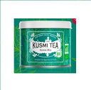 【送料無料】KUSMI TEA クスミティー グリーンミックス オーガニック メタルカン 100g 海外通販