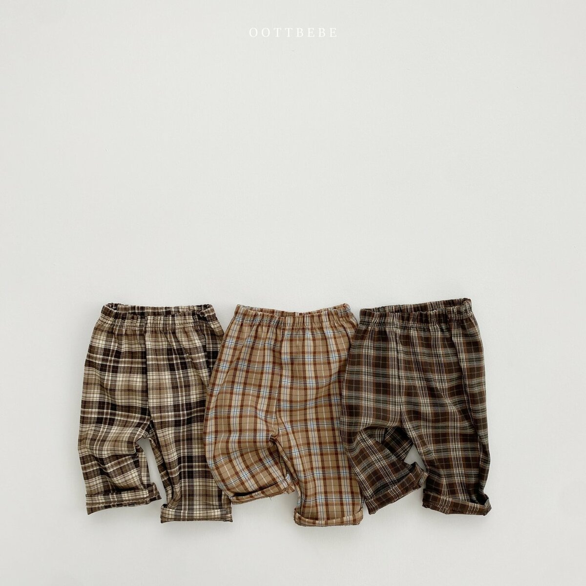 ★レビューキャンペーン実施中★ 80cm 90cm 100cm 110cm 120cm oottbebe2022fw チェックパンツ ボトムス 男の子 子供用 韓国子供服 子供服kawaiiZOU 保育園 子供服 ベビー服 可愛い コットン キッズ 出産祝い 秋服 冬服のサムネイル