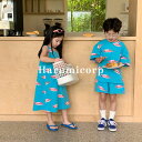 上下セット 韓国子供服 男の子 女の子ワンピース tシャツ 半袖パンツ ベビー服 セットアップ キッズ ジュニア おしゃれ 可愛い 子供ジャージ 夏服 トップス...