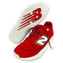 ニューバランス シューズ 野球 トレーニングシューズ メンズ Fresh Foam 3000v7 Turf Trainer 2E T3000TR7 レッド×ホワ...