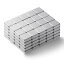 マグネット 強力 小さい 四角 ネオジム 磁石 5×5×2mm 100個セット シルバー 1,299円