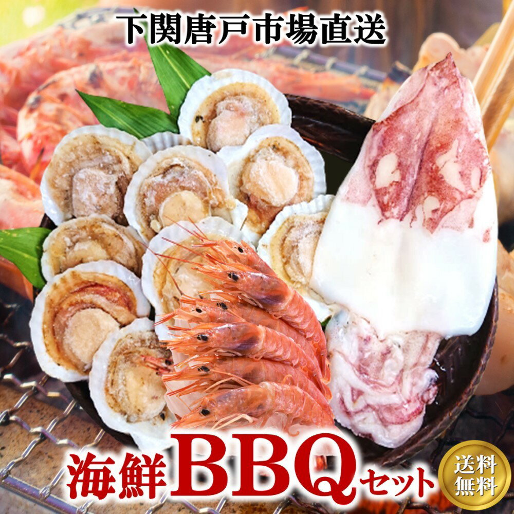 海鮮 鉄板焼き BBQ セット バーベキュー 食材 ほたて 殻付き帆立 ホタテ アカエビ えび いか焼き イカ 一夜干し 詰め合わせ ホームパーティ キャンプ グランピング お花見 グルメ 送料無料 冷凍食品