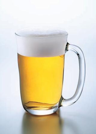 啤酒杯 - アデリア　てびねりジョッキ(L)　　 3本入