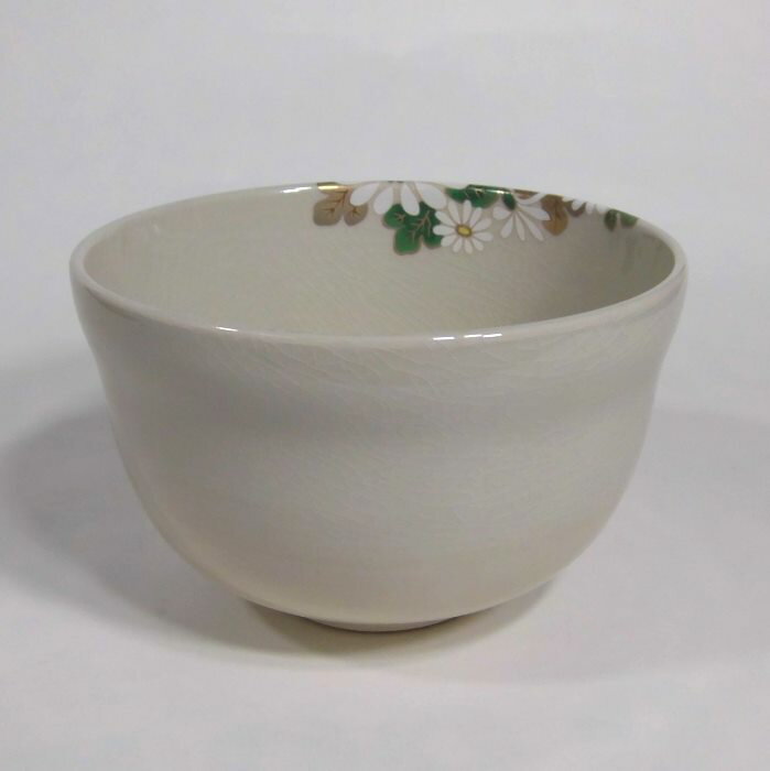 茶碗　御本手白菊