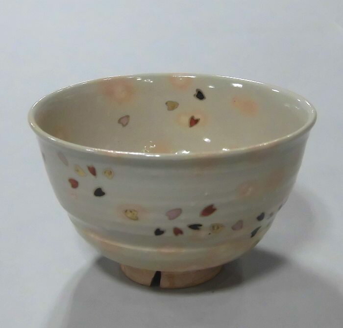 茶碗　御本手桜散し