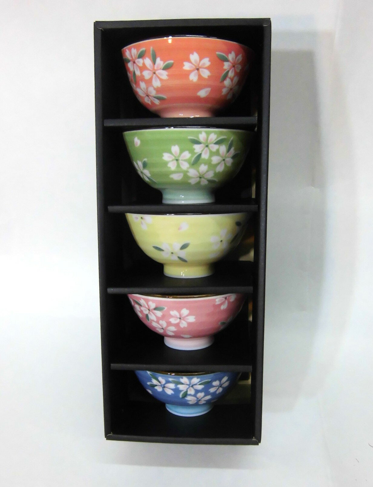 美濃焼　京桜飯碗 5客セット [送料無料]