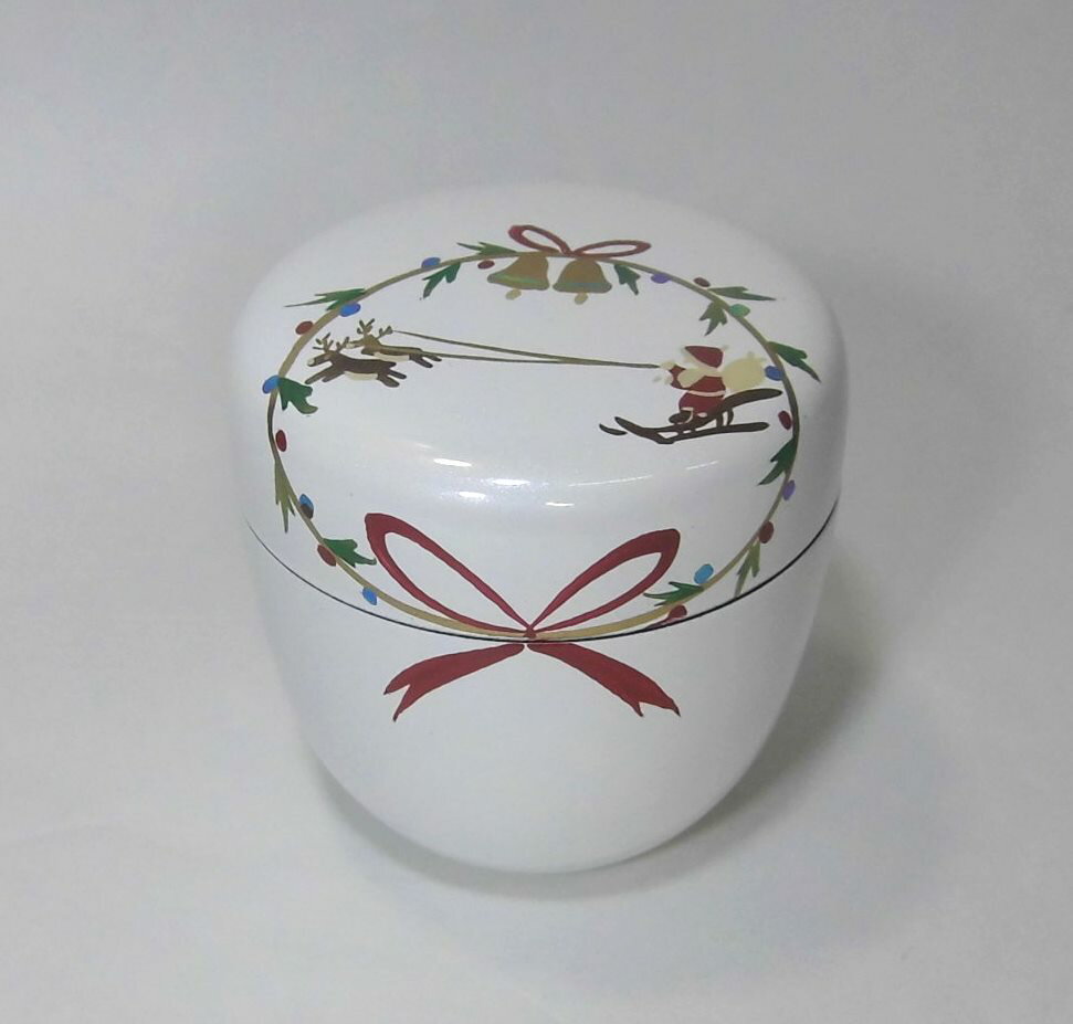 白塗 クリスマスリース　中棗