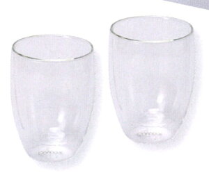 PyrexDouble wall glass ֥륦륰饹2ġ350ml2pcs