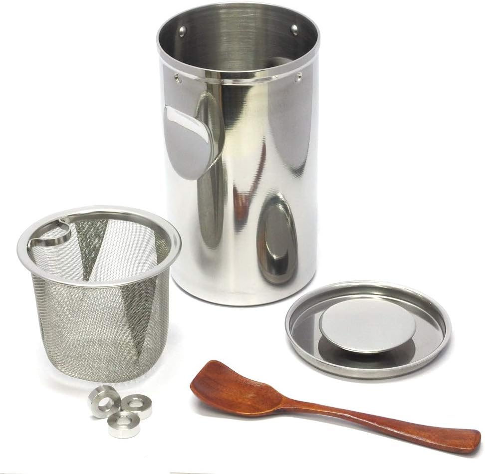 近藤さんの茶篩缶ステンレス　茶会用