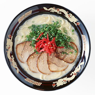 島原手延べ麺 川上製麺 元祖手延べラーメン12食とんこつスープ付 手延らーめん 手延ラーメン 手延べ中華麺 元祖ラーメン 豚骨スープ 豚骨味 とんこつ味 豚骨ラーメン 豚骨らーめん 保存食 画像2